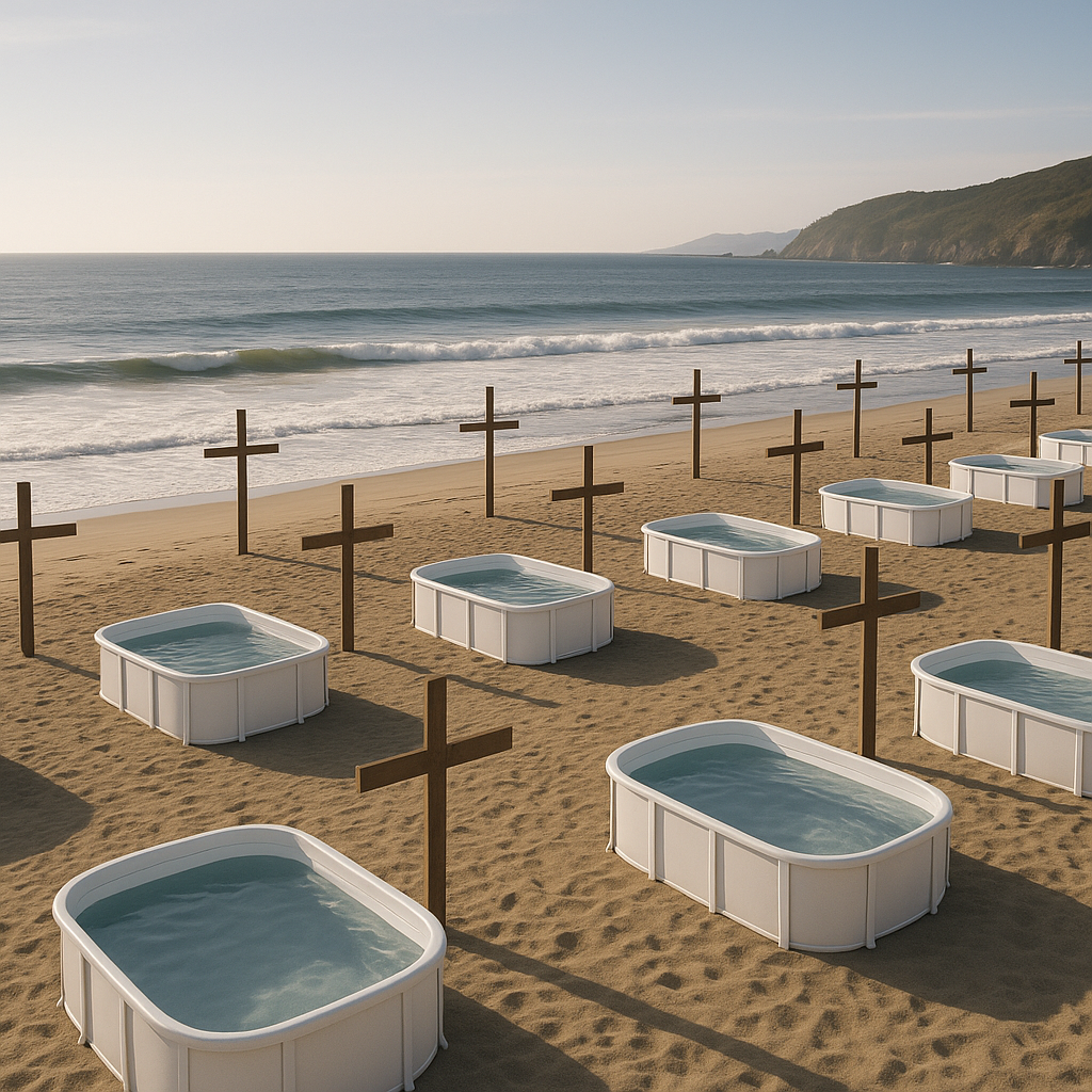  Chrzest w Oceanie Spokojnym: Największe jednodniowe chrzciny w historii Ameryki