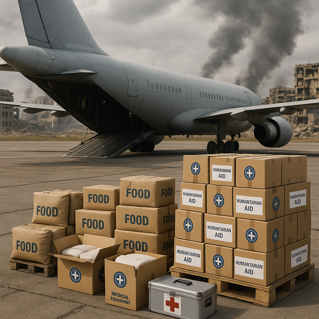  Pomoc humanitarna w Gazie i Izraelu