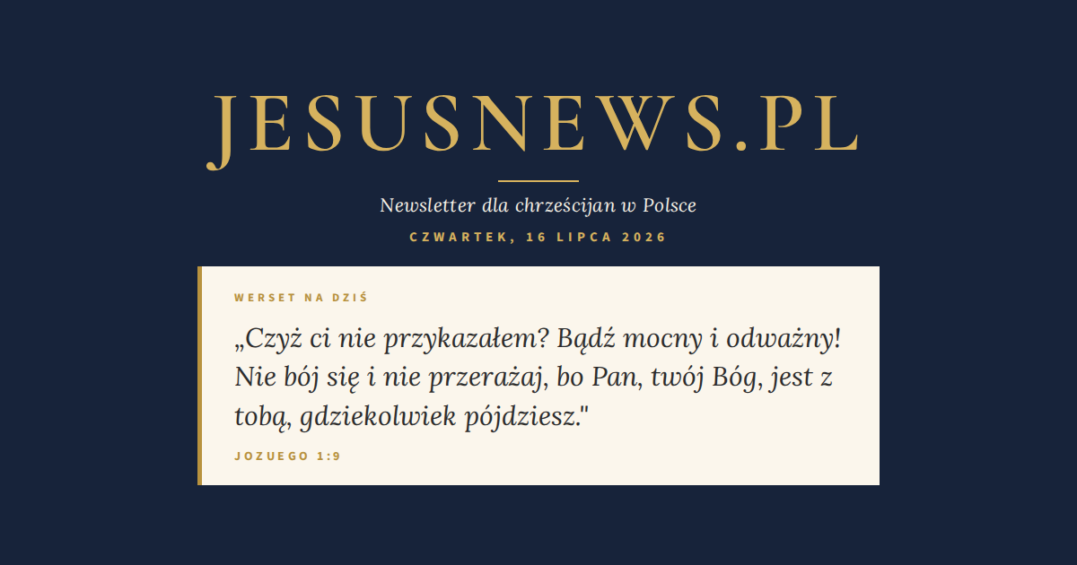 Słowo na dziś — Czwartek, 16 lipca 2026
