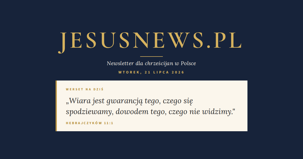Słowo na dziś — Wtorek, 21 lipca 2026
