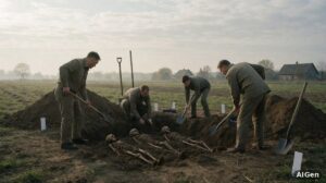 Ekshumacja na Wołyniu ujawnia szczątki zamordowanych dzieci