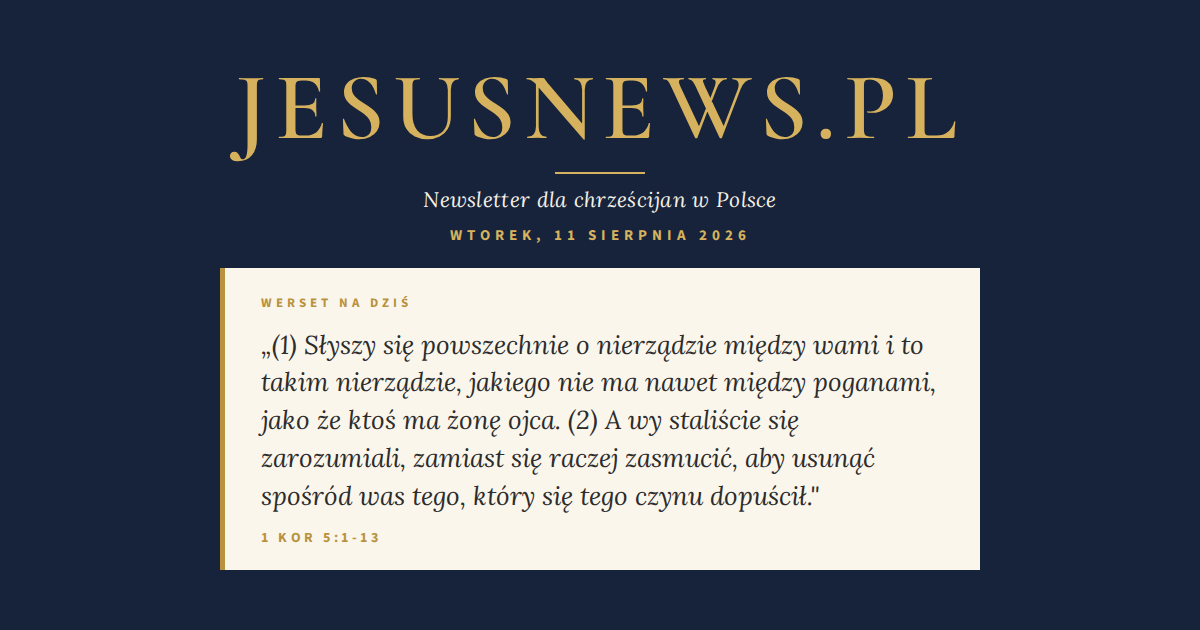 Słowo na dziś — Wtorek, 11 sierpnia 2026