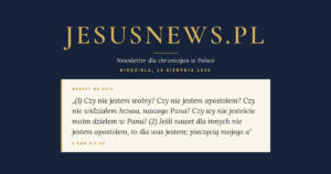 JesusNews.pl — Werset dnia: 1 Kor 9:1-23