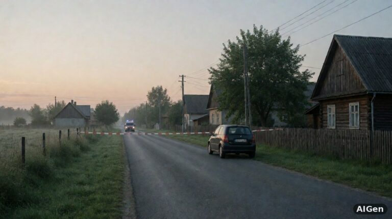 Ojciec dwukrotnie potrącił własne dzieci autem na Podlasiu