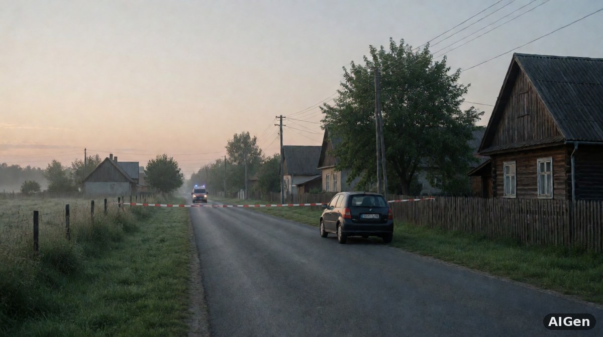 Ojciec dwukrotnie potrącił własne dzieci autem na Podlasiu