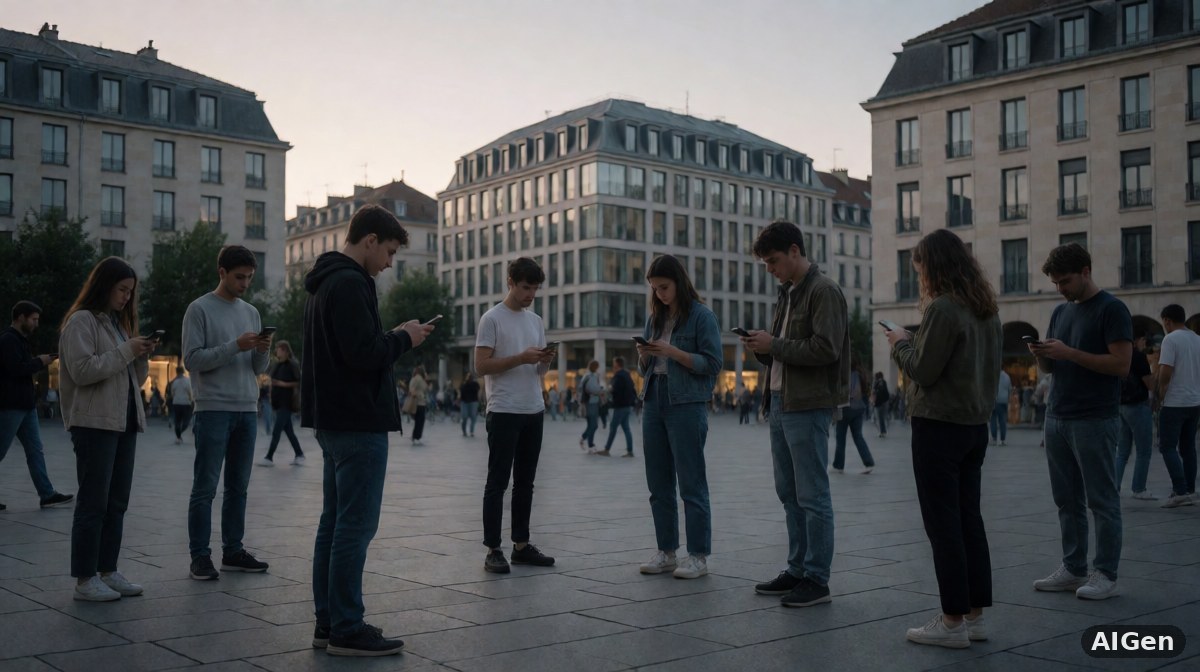 Smartfony a przyspieszający spadek liczby urodzeń