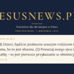 JesusNews.pl — Słowo na dziś, Poniedziałek, 7 września 2026: Ef 6:1-24