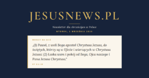 JesusNews.pl — Werset dnia: Ef 1:1-23
