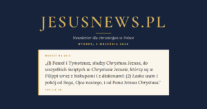 JesusNews.pl — Werset dnia: Flp 1:1-20
