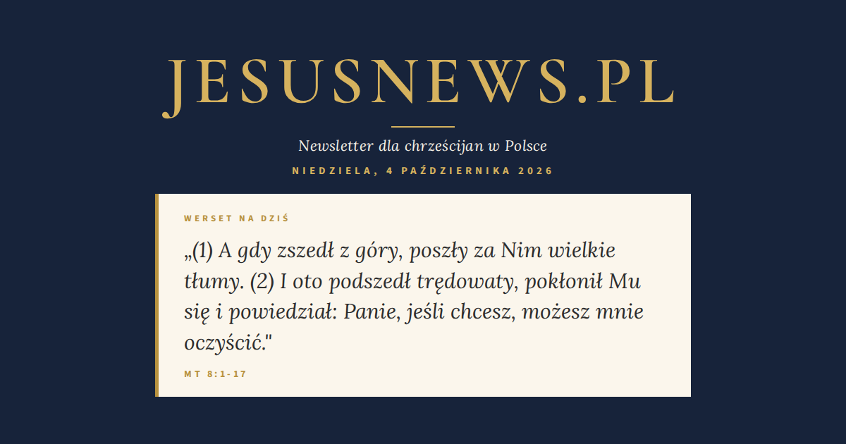 Słowo na dziś — Niedziela, 4 października 2026