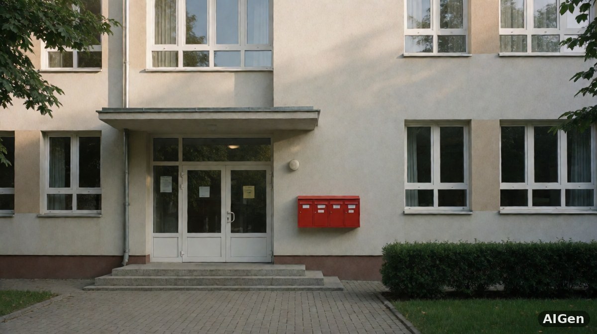 Spotkanie rady szkolnej z rodzicami omawiające politykę informowania o zmianach tożsamości uczniów
