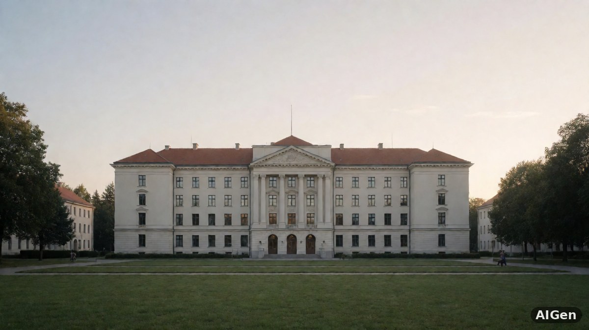 Sala sądowa w Kalifornii podczas rozprawy dotyczącej polityki uczelni